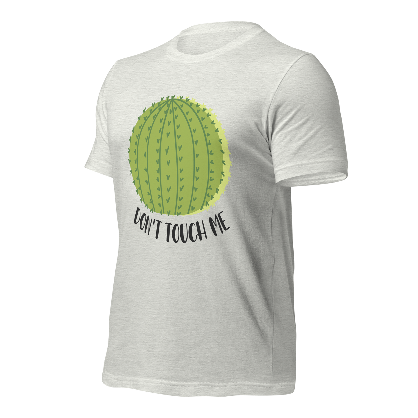 Camiseta entallada "Don't touch me"