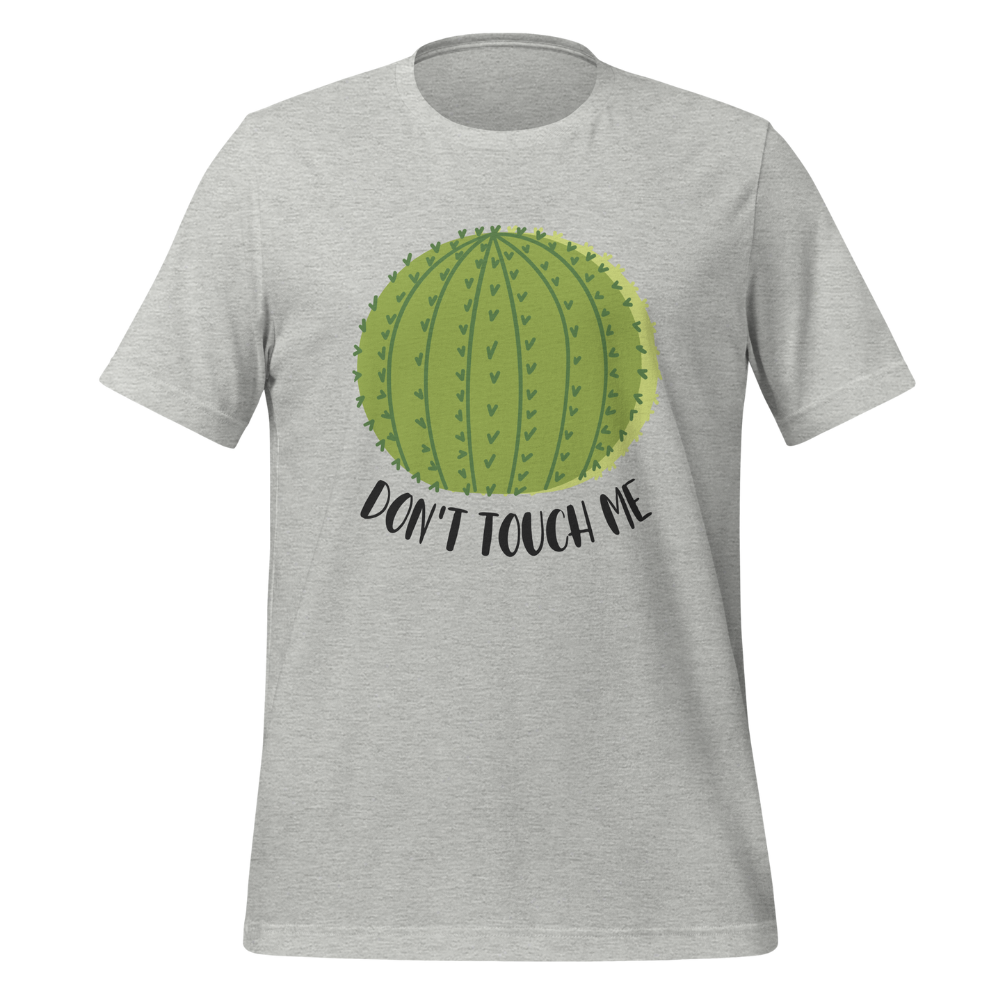 Camiseta entallada "Don't touch me"