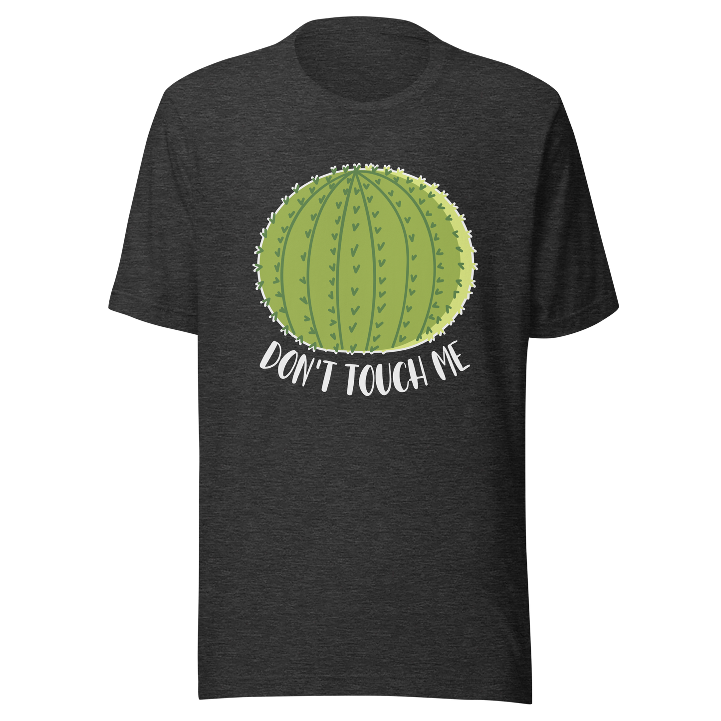 Camiseta entallada "Don't touch me"