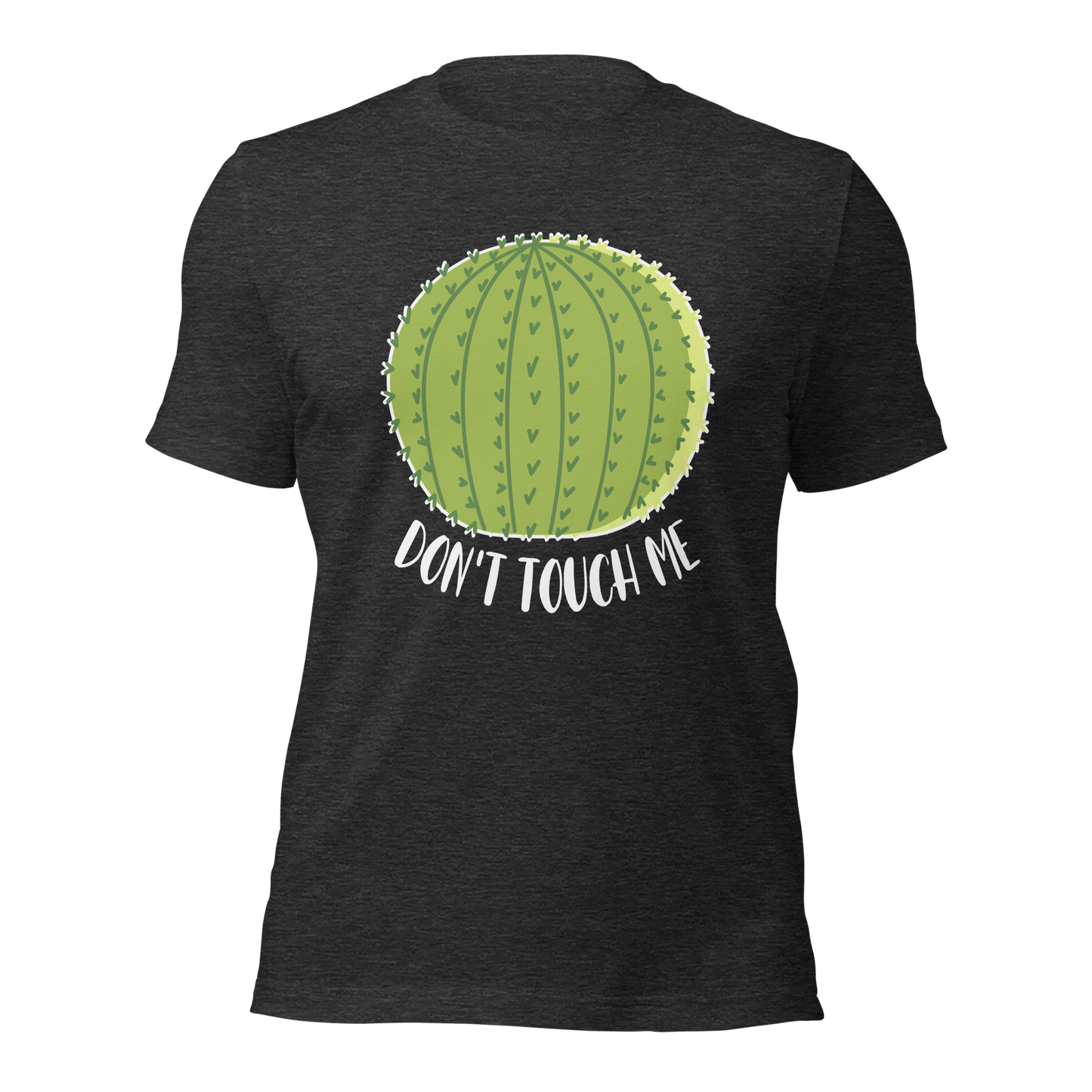 Camiseta entallada "Don't touch me"