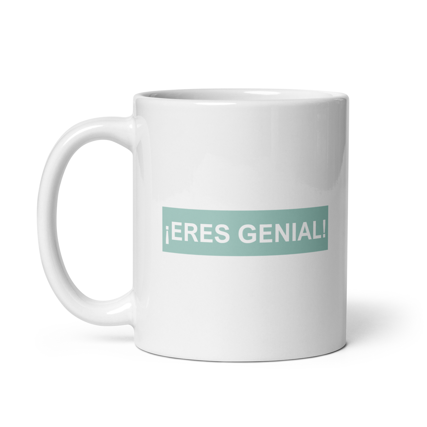 Taza "Letra flores y mensaje" ¡PERSONALIZA!