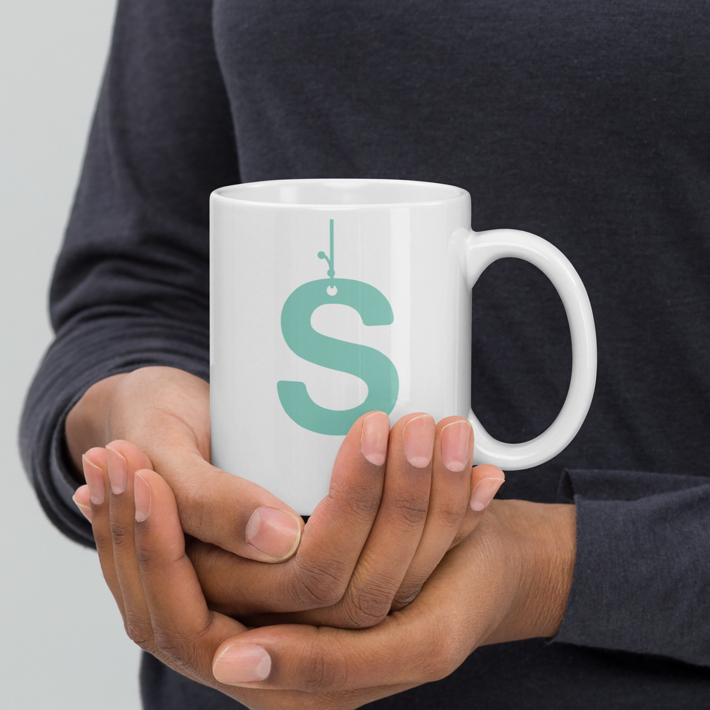 Taza "Letra colgada" ¡PERSONALIZA!