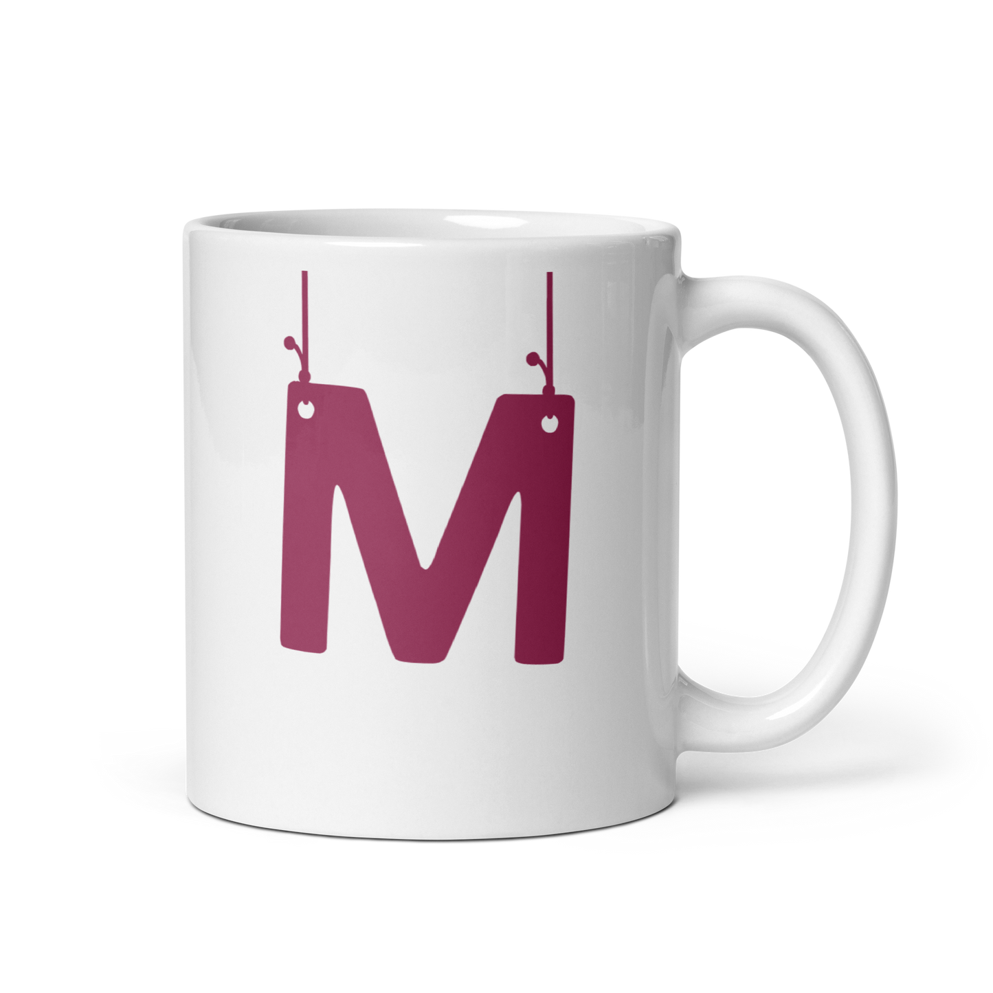 Taza "Letra colgada" ¡PERSONALIZA!