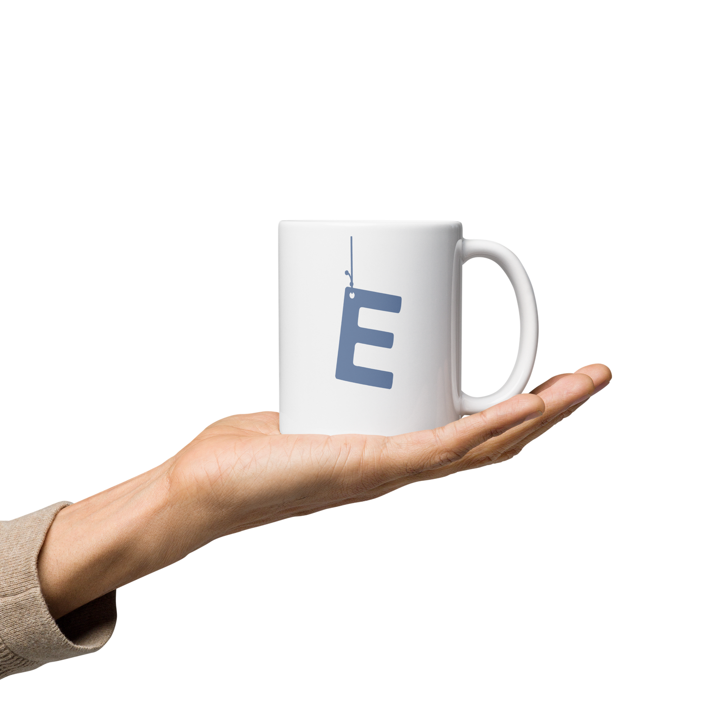 Taza "Letra colgada" ¡PERSONALIZA!