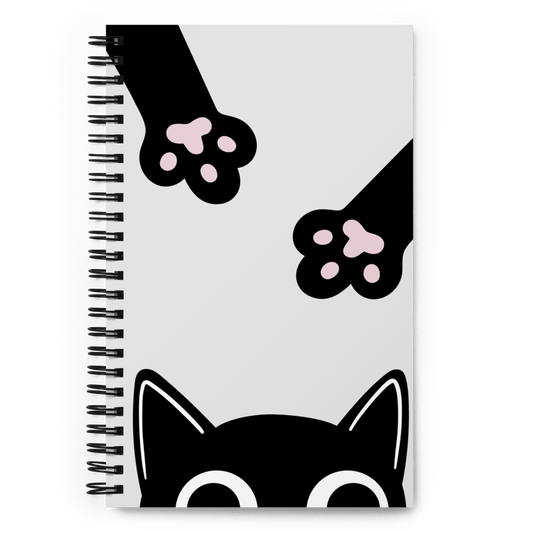 Libreta "Gato Negro Curioso"