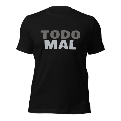 Camiseta entallada "Todo mal"